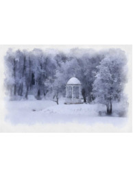 Картина В зимнем парке 